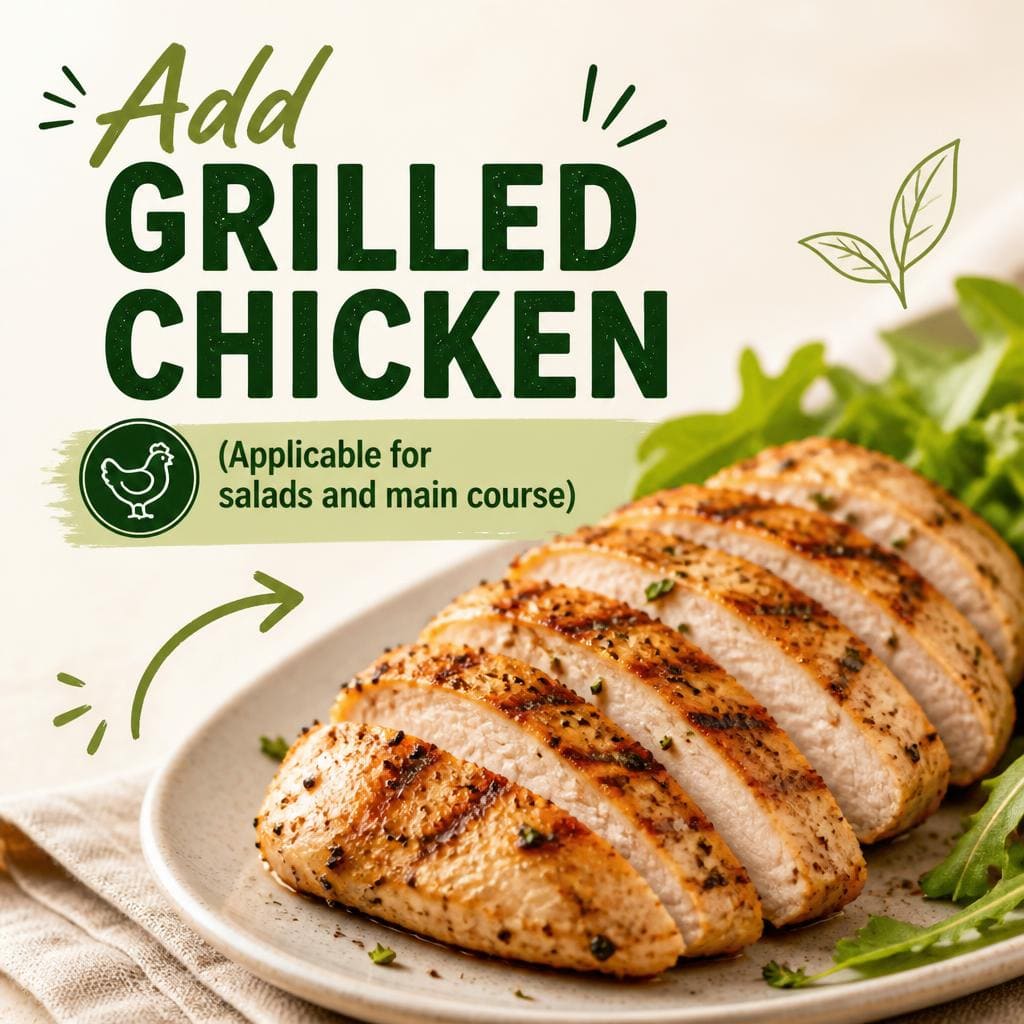 Add Grilled Chicken Turning Point
